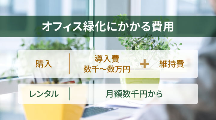 オフィス緑化にかかる費用相場