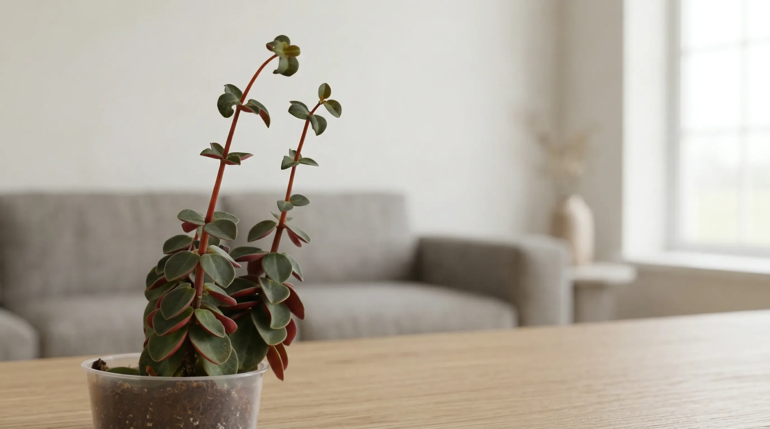 観葉植物が間延び（徒長）していませんか？ヒョロヒョロを防ぐための簡単ガイド