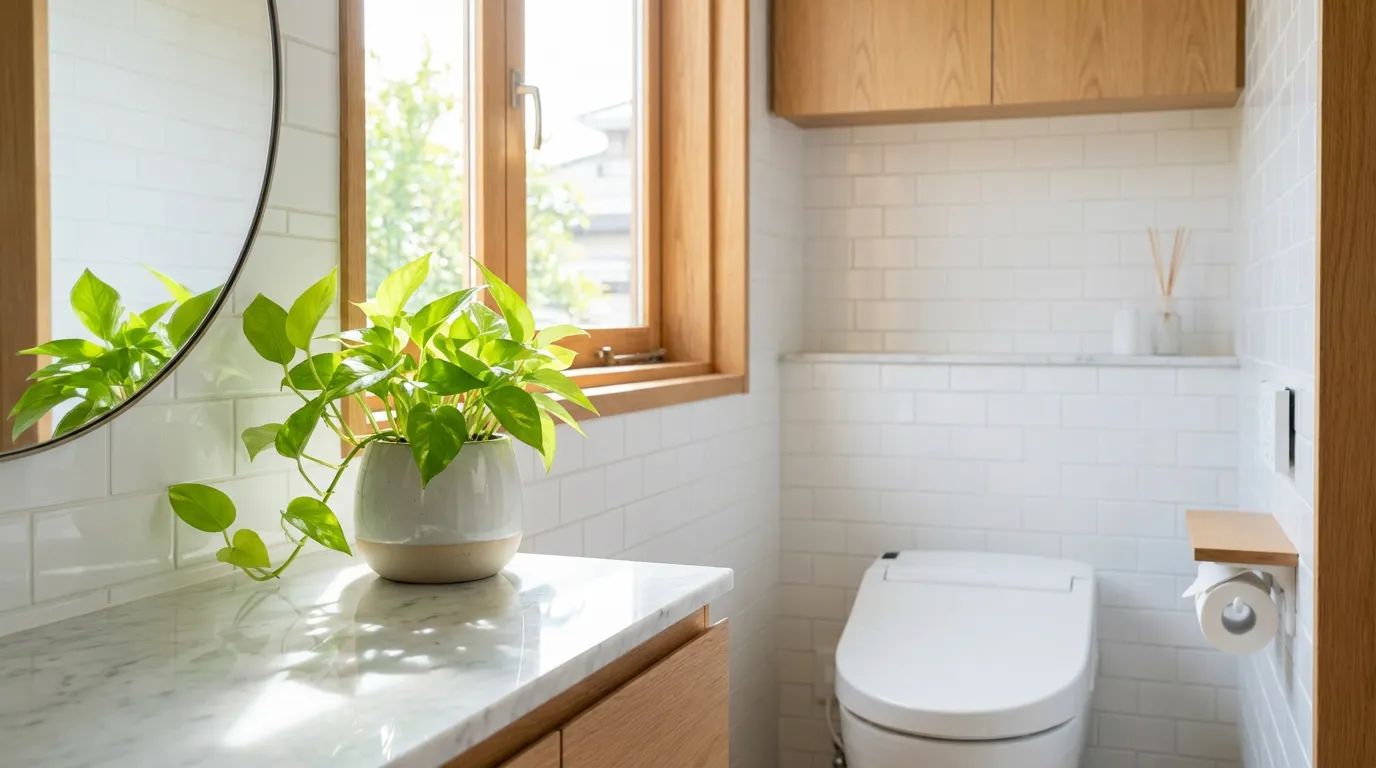 トイレに置いてはいけない観葉植物とは？風水のタブーを避けて運気を守る方法