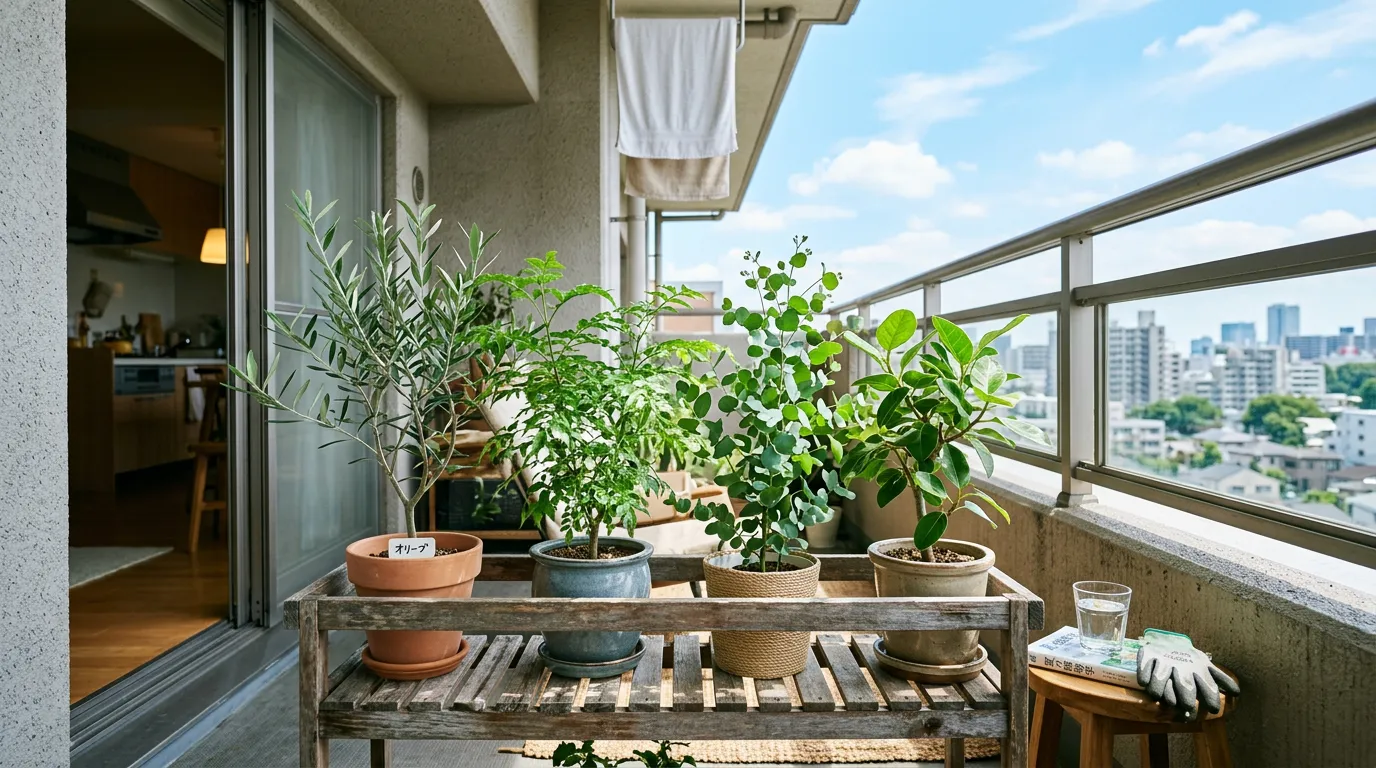 ベランダで育てる観葉植物おすすめ7選｜直射日光と雨に強い品種と夏の注意点