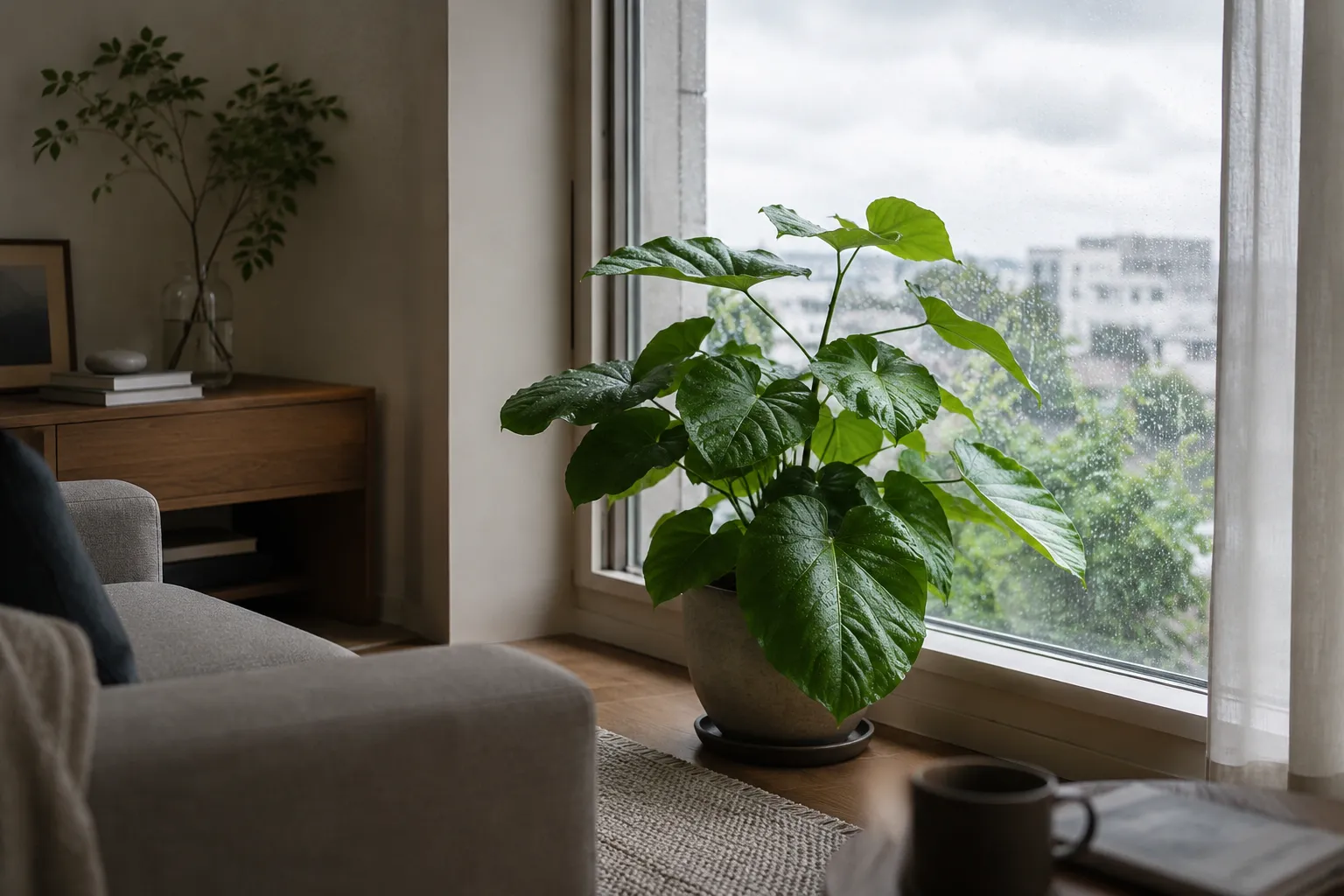 梅雨に観葉植物がカビた！根腐れを防ぐ今すぐできる対処法